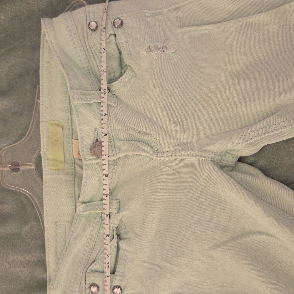 Almost Famous Mint Green Jeans - Picture 14 of 16